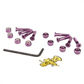 Комплект винтов Footwork SHINY PURPLE шестигранник, с ключом - фото 29266