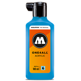 Molotow Заправка ONE4ALL Акриловая 692006 (006) желтый 180 мл - фото 29685