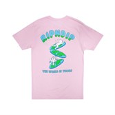 Футболка RIPNDIP The World Is Yours Tee Light Pink - фото 30475