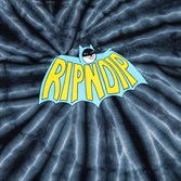 Футболка RIPNDIP CatmanTee Black Spiral Tie Dye - фото 30492