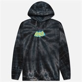 Толстовка RIPNDIP Catman Hoodie Black Spiral Tie Dye - фото 30518