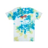 Футболка RIPNDIP Raise Da Hell Tee Yellow & Blue Acid Wash - фото 31276