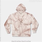 Худи КУЛЬТУРА oversize  "basic", tie dye бежевый - фото 31453