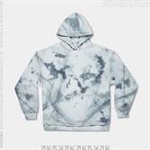 Худи КУЛЬТУРА oversize  "basic", tie dye серый - фото 31457