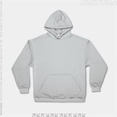 Худи КУЛЬТУРА oversize  "basic", светло - серый - фото 31459