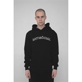 Худи ANTISOCIAL черное Logo 2.0 - фото 32445