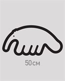 Наклейка ANTEATER Sticker-Big-Logo-Black - фото 32712