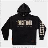 Худи КУЛЬТУРА oversize  "EXECUTIONER", с начесом, черный - фото 32751