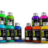 Grog Xtra Flow Paint 100 мл/ неон-зеленые / Neon Green - фото 33617