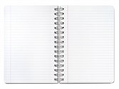 KRINK SPIRAL NOTEBOOK SILVER 100страниц 14.70x21.1см - фото 33734