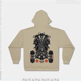 Худи КУЛЬТУРА oversize  "Carpicorn", бежевый - фото 34327