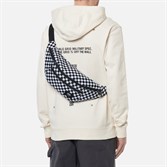 Сумка на пояс Vans VA2ZXXHU0 MN WARD CROSS BODY P Black/White Che - фото 35104