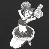 Горе футболка CHEERLEADER RGLR TEE черный - фото 35178