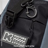 Cумка мессенджер КУЛЬТУРА "BOX LOGO", серый - фото 35678