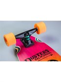 Лонгборд Dusters MOTO FADES LONGBOARD   PINK/ORANGE/TEAL (37) - фото 36505