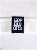 Футболка БОРДШОП#1 белая гриб мухомор - фото 37527
