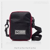 Cумка мессенджер КУЛЬТУРА "BOX LOGO", бордовый - фото 37558
