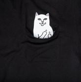 Футболка RIPNDIP Lord Nermal Pocket Tee Black - фото 37576
