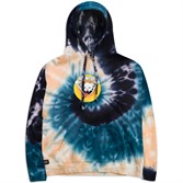 Толстовка RIPNDIP Big Smile Hoodie Navy / Peach Spiral Tie Dye - фото 37585