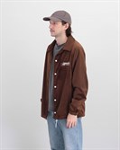 Куртка ANTEATER Coachjkt-Vlvt-Brown - фото 38051