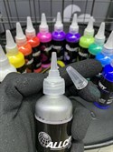 Allcity заправка Acrylic Permanent paint black 100мл. - фото 40141