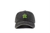 Бейсболка Бордшоп#1 Petroglif S черный/зеленый - фото 40350