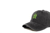Бейсболка Бордшоп#1 Petroglif S черный/зеленый - фото 40352