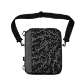 Сумка через плечо ТАЙНА черный/серый Roots - фото 40623