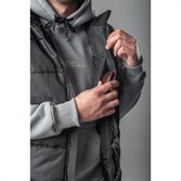 Жилетка Anti Social черная Zip Down - фото 40801