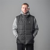 Жилетка Anti Social серая Zip Down - фото 40806