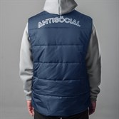Жилетка Anti Social cиняя Zip Down - фото 40807