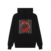 Худи черное Anti Social Planet Anti You - фото 40814