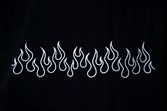 Футболка БОРДШОП#1 Flame черный - фото 41058