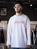 Лонгслив БОРДШОП#1 Flame белый - фото 41065