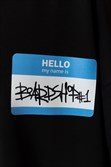 Футболка БОРДШОП#1 HELLO blau черный - фото 41610