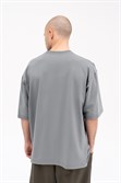 Футболка КУЛЬТУРА oversize "Basic", серый - фото 42022