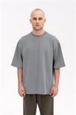 Футболка КУЛЬТУРА oversize "Basic", серый - фото 42023