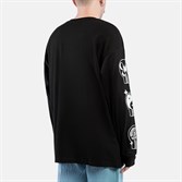 Лонгслив Haided ALL MY THOUGHTS RLXD LS TEE black - фото 43230