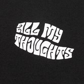 Лонгслив Haided ALL MY THOUGHTS RLXD LS TEE black - фото 43235