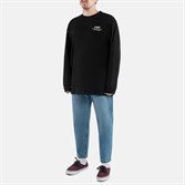 Лонгслив Haided FINGER RLXD LS TEE black - фото 43257