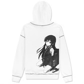 Худи Haided KATANA DAY HOODIE white.contrast.black - фото 43345