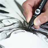 Molotow маркер Blackliner Brush 703212 - фото 43534