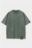 Футболка SHMOT "BLANK", GARMENT DYE зеленый - фото 44024