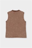 Майка SHMOT "KENYE", GARMENT DYE бежевый - фото 44147