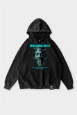 Худи SHMOT "RODMAN", GARMENT DYE черный - фото 44154
