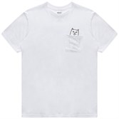 Футболка RIPNDIP Lord Nermal Pocket Tee White - фото 44294