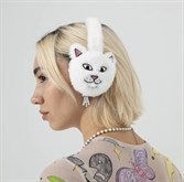 Теплые Уши RIPNDIP Lord Nermal Sherpa Earmuffs White - фото 44344