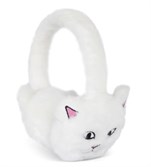 Теплые Уши RIPNDIP Lord Nermal Sherpa Earmuffs White - фото 44345