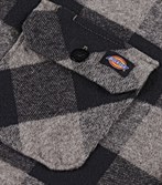 Рубашка Dickies SACRAMENTO Grey Plaid - фото 44441