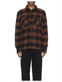 Рубашка Dickies SACRAMENTO Black and Brown Duck Plaid - фото 44444